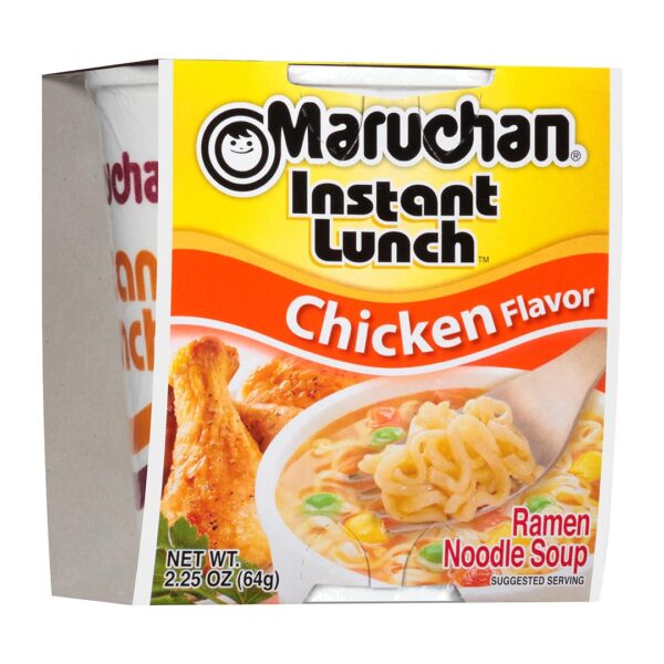 Maruchan Instant Lunch Chicken Flavor, 2.25 Ounce (Pack of 12) - Image 3