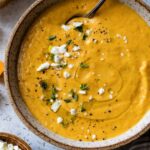 Tomato Basil Soup (with fresh roasted tomatoes!)