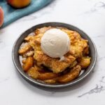 Iced Apple Cider Caramel Oatmeal Cookies.