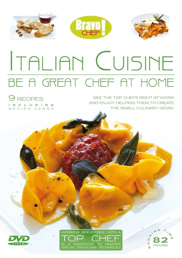 Bravo Chef // Italian Cuisine / 9 Recipes including recipe cards