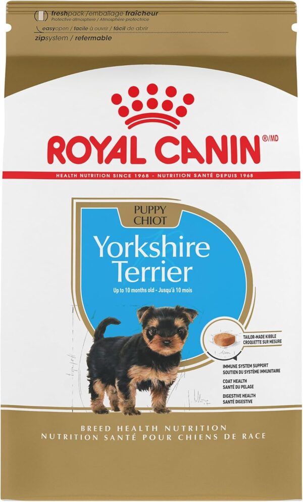 Royal Canin Yorkshire Terrier Puppy Breed Specific Dry Dog Food, 2.5 lb bag